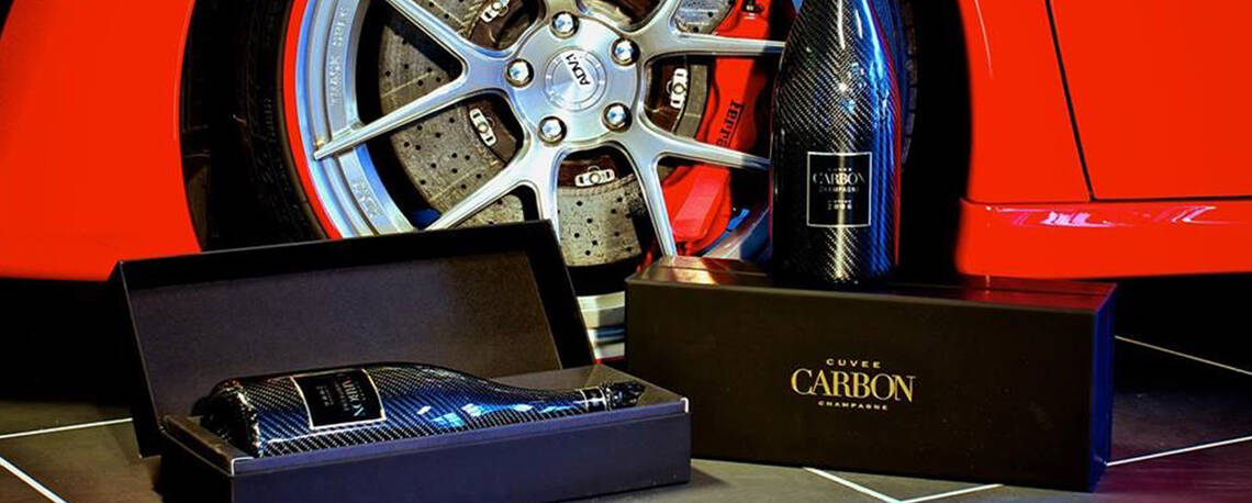Champagne CARBON label by RATHGEBER | © RATHGEBER, k.s.